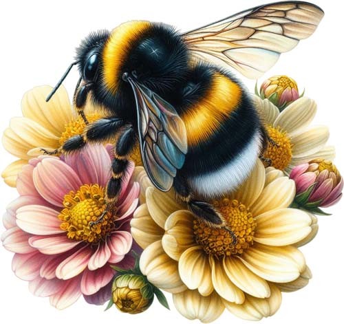 Bumble bee flower - bumble,