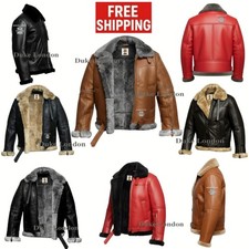 Mens B3 Raf Real Sheep Skin