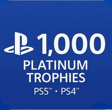 Playstation Platinum Trophies | 1k | Message For More Info