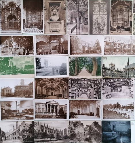 Topographical postcards - postcards,