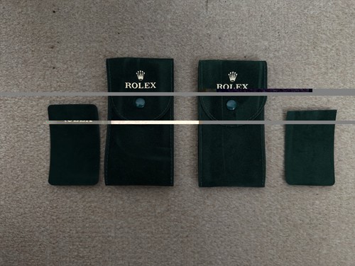 Rolex velvet watch - rolex, pouch