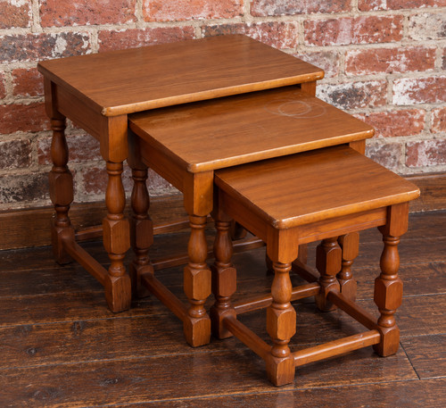 Vintage nest tables - vintage, set