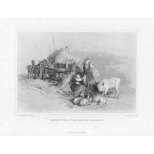Edwin landseer harvest time - edwin,