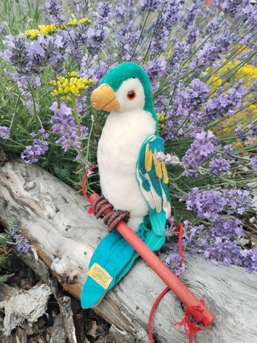 Vintage merrythought parrot - vintage,