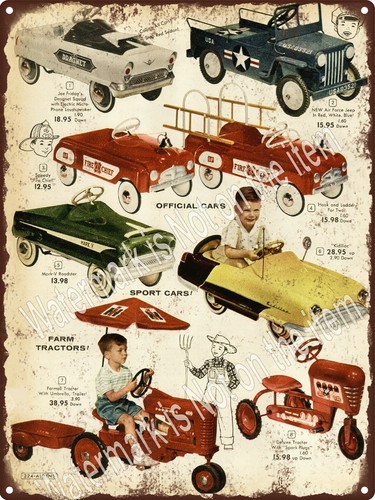 1956 pedal car dragnet air - 1956,