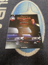 Subaru Impreza Wrx Ra / V Limited Sales Brochure Jdm Gc8 Colin McRae 