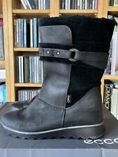 Ecco Girls Leather Boots, Size 13 Junior