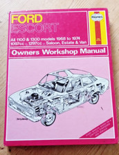 HAYNES FORD ESCORT MK1 1100 1300 SALOON ESTATE VAN 68-74 REPAIR MANUAL HARDBACK