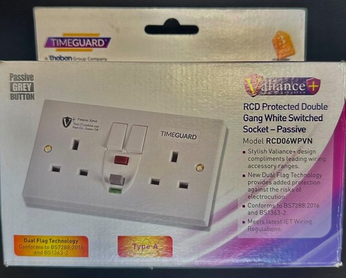 Timeguard rcd socket rcd06wpvn - timeguard,