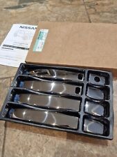 GENUINE NEW NISSAN QASHQAI 2010- CHROME DOOR HANDLE COVERS TRIMS KIT 99998-55005