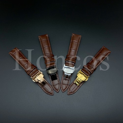 20mm leather watch band strap - leather,