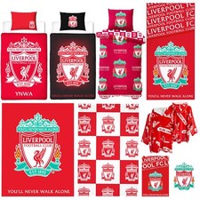 Official Liverpool FC Football Club Merch Duvet Covers Blankets & More