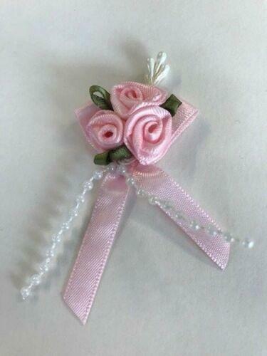 Ribbon bow and rose - bow,
