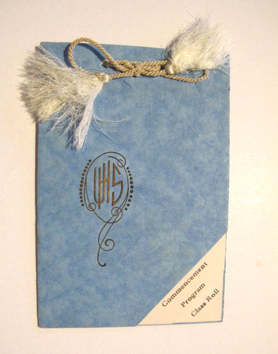 Unusual 1919 pocket program - 1919,