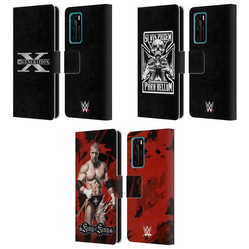 Official wwe triple leather - triple, h