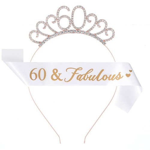 60th birthday sash - birthday,