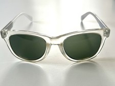 Diesel Sunglasses Clear Frame And Grey Lens 
