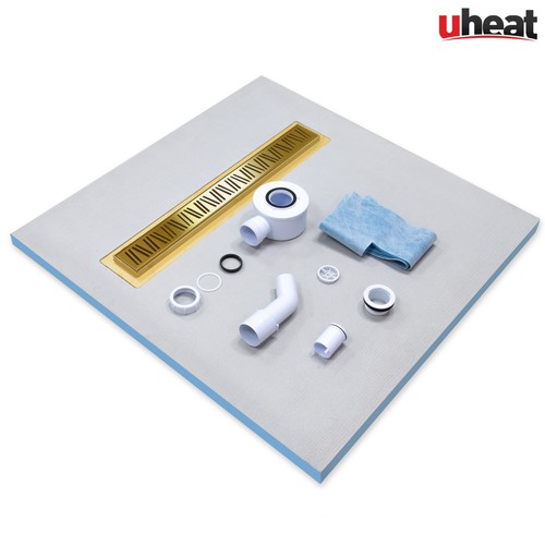 Linear wetroom shower tray - linear,