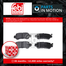 Brake pads set - brake, fits