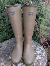 Le Chameau Womens Vierzonord Neoprene Lined Wellies UK 6 EU39 38