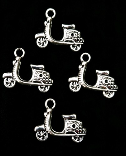 Vespa scooter charms antique - vespa,