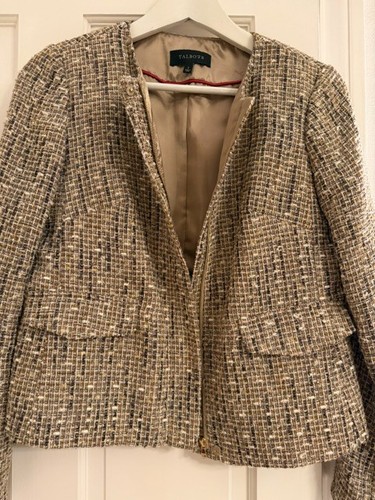 Women boucle jacket size - jacket,