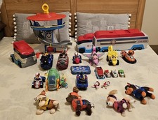 PAW patrol Bundle, PAW patroller , Lookout Tower, Paw Plushes