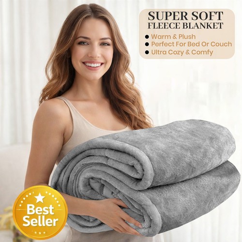 Luxury thick mink blanket - luxury,