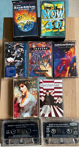 Vintage cassette tapes job - ,
