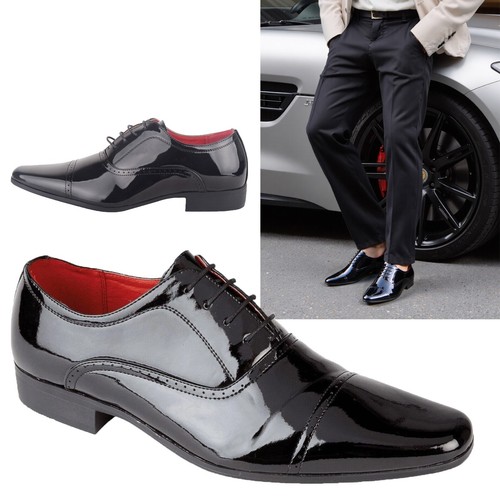 Men shiny faux leather - men's,