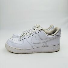 NIKE Air Force 1 Low White Trainers Size 6 Gym Training Shoes DD8959-100