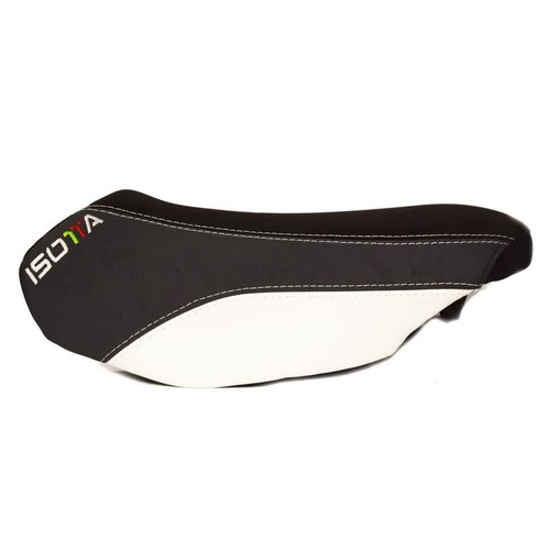 Front saddle black gray - front,