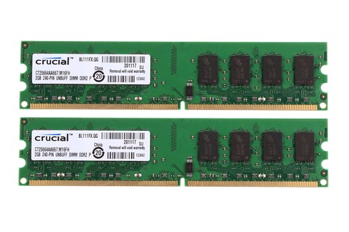 4gb crucial 2gb - 2gb, gb