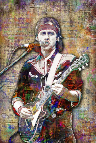 Dire straits tribute - tribute, 8x10in