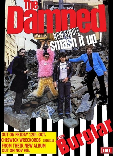 The damned gig posters for - 20,