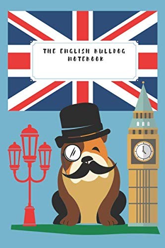 The english bulldog - the, notebook