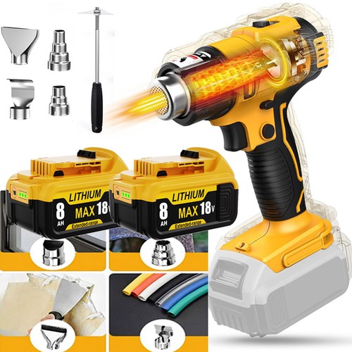 Cordless hot air gun - air,