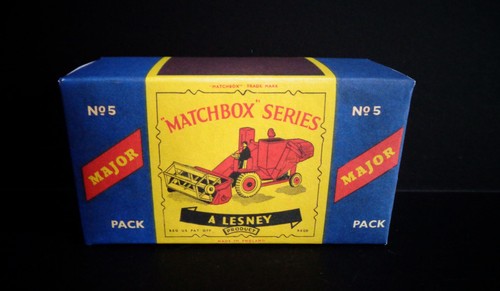 Matchbox major pack massey - matchbox, m5