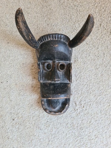 African tribal mask craved - tribal,