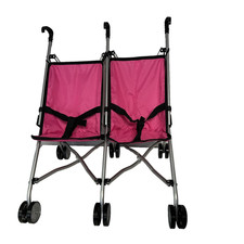 Mommy & Me-Twin Doll Stroller