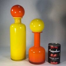 VINTAGE PAIR EMPOLI ORANGE &