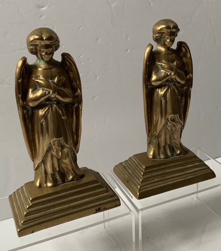 Antique pair heavy - pair, of