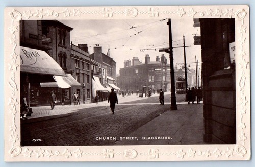 Lancashire england postcard - england,