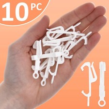Curtain Hooks 10Pc FOR DRAPE