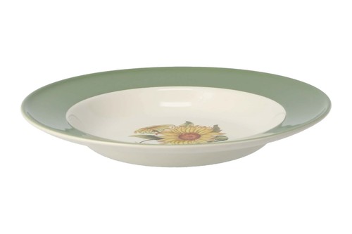Wedgwood sunflower rimmed - sunflower,