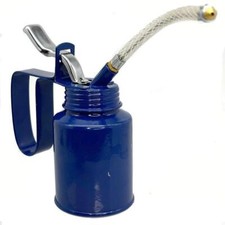 Metal oil can - metal, pint