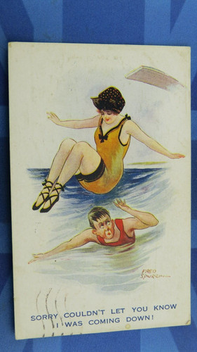Saucy fred spurgin comic - saucy,