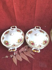 2xRoyal Albert Old Country