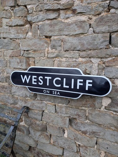 Westcliff totem enamel - westcliff, sign