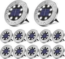 4-12x LED Solar Power Ground